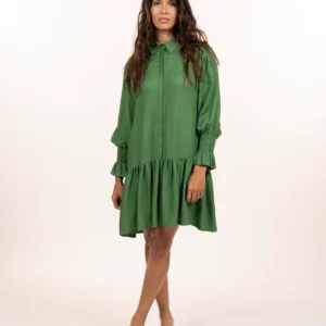 Adeline dress green