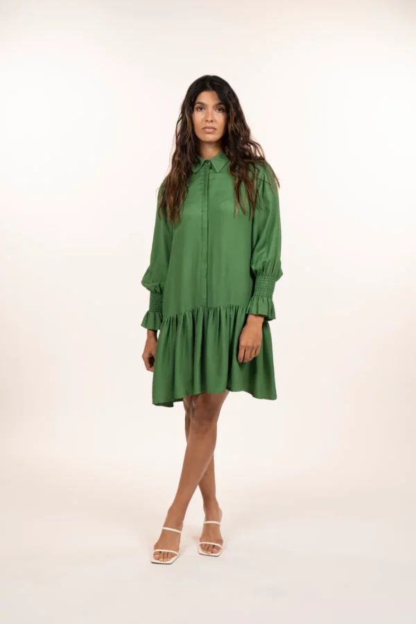 Adeline dress green