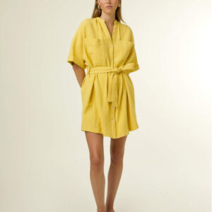 Camille dress yellow