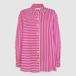 Boy shirt pink stripe